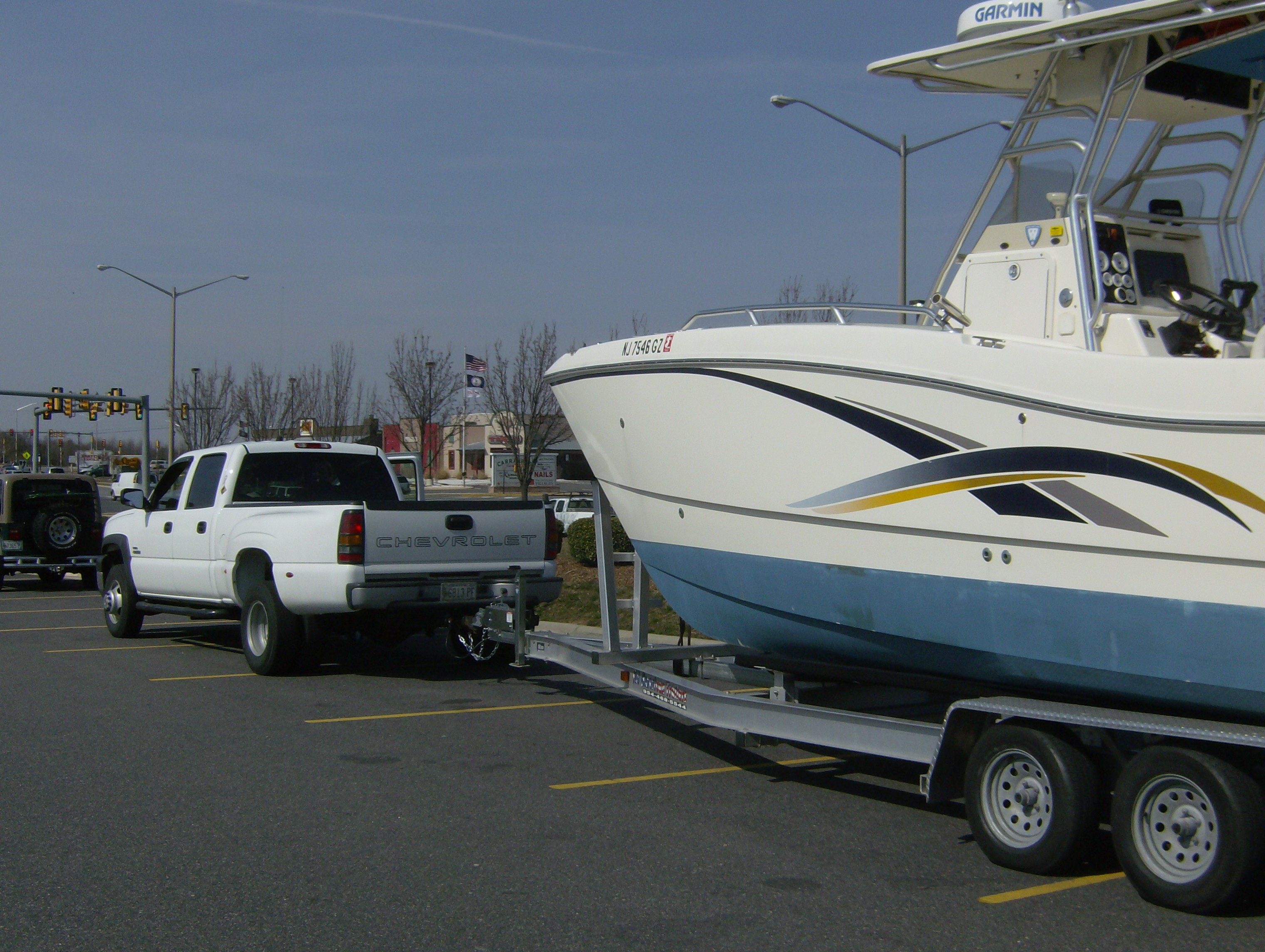 Boat on Trailer